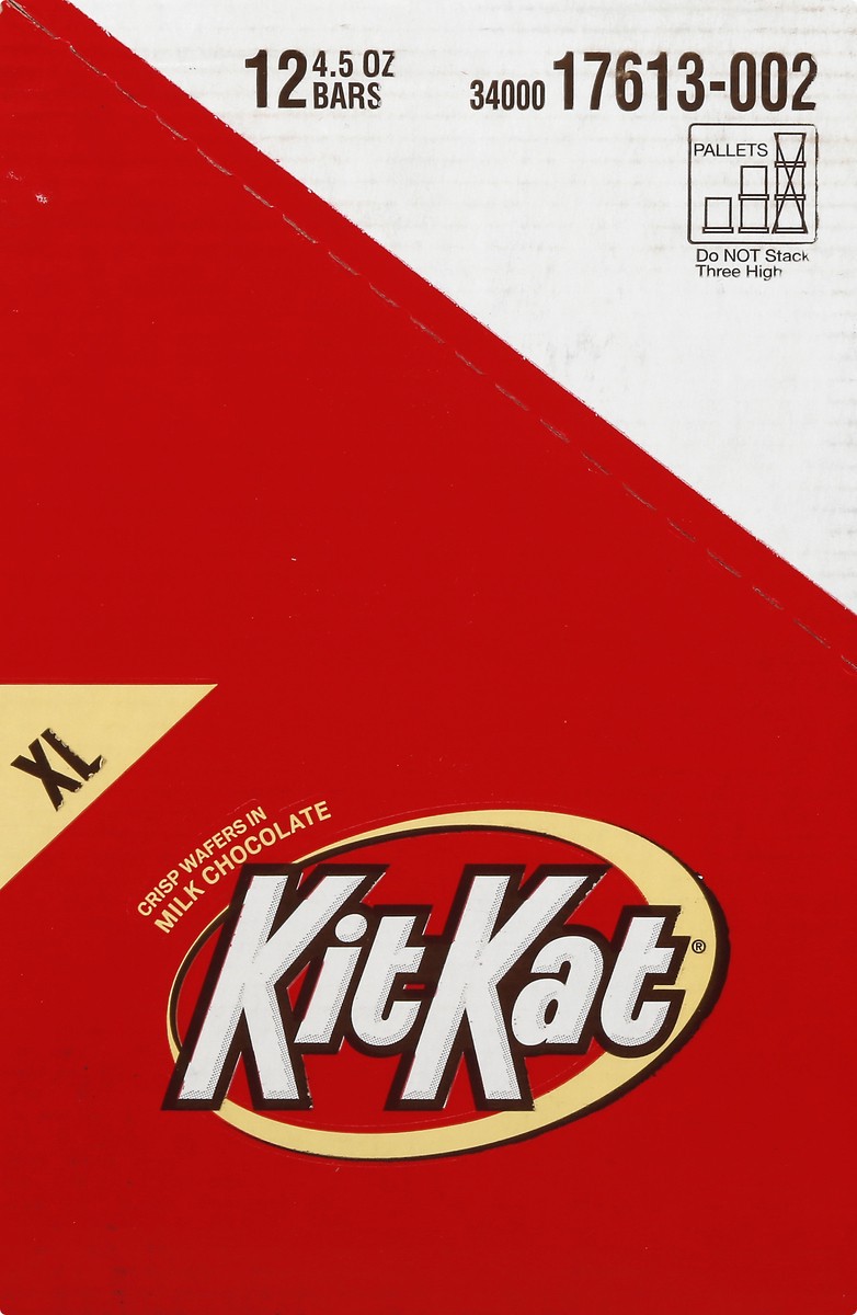 slide 4 of 11, KIT KAT XL Crisp Wafers 12 ea, 12 ct