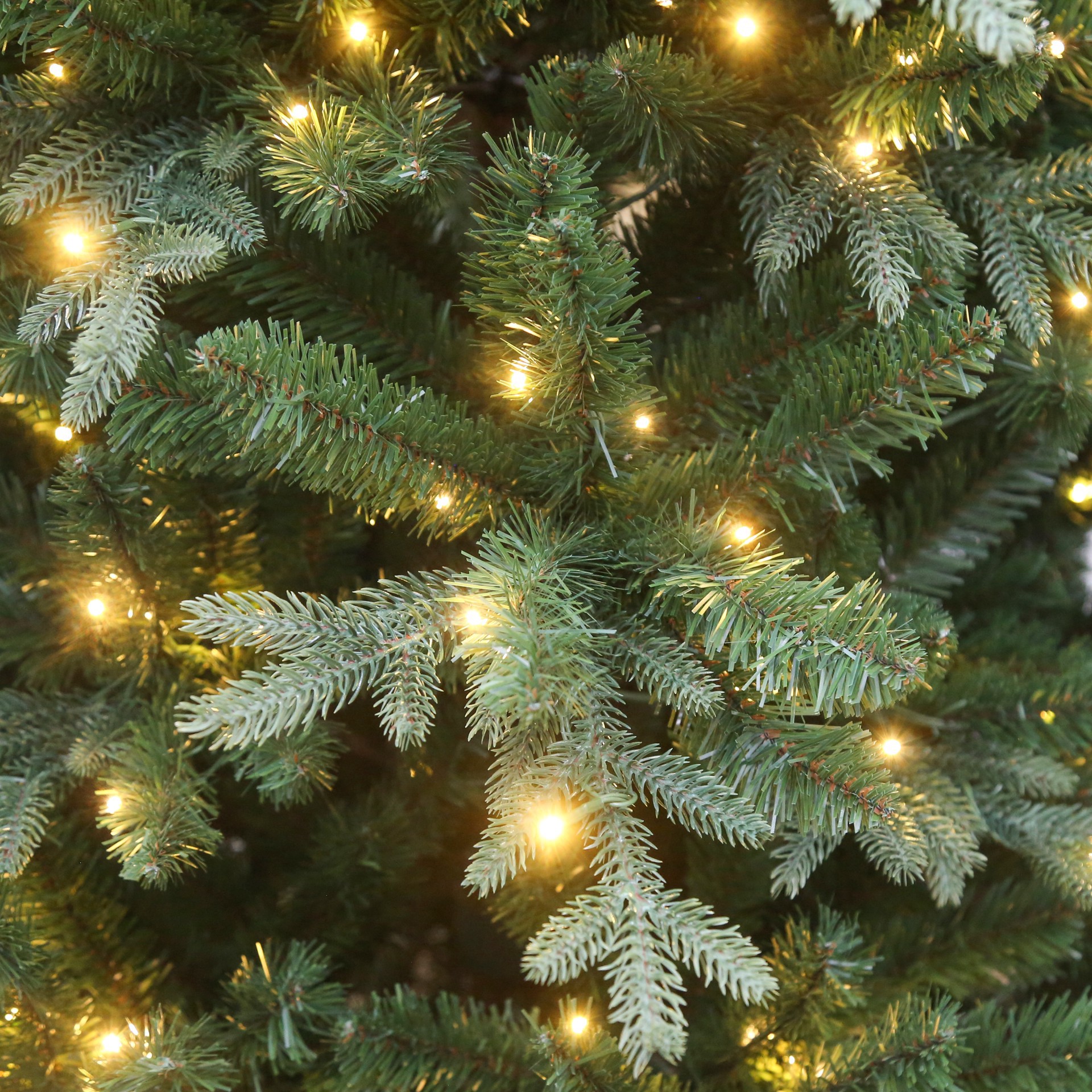 slide 6 of 7, 7.5ft. Pre-Lit Windsor Spruce Artificial Christmas Tree, Color Changing Led Lights By Ashland, 7.5 ft