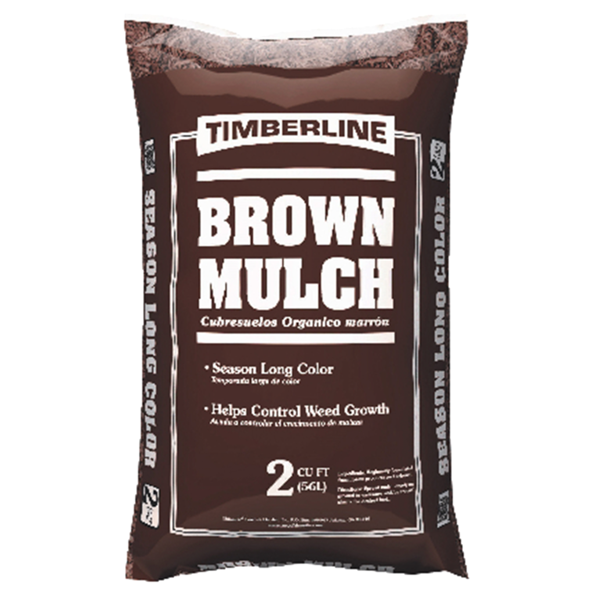 slide 1 of 1, Timberline Mulch - Brown, 2 cu ft