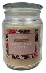 Candle-lite Valentine's Jar Candle Hugs and Kisses