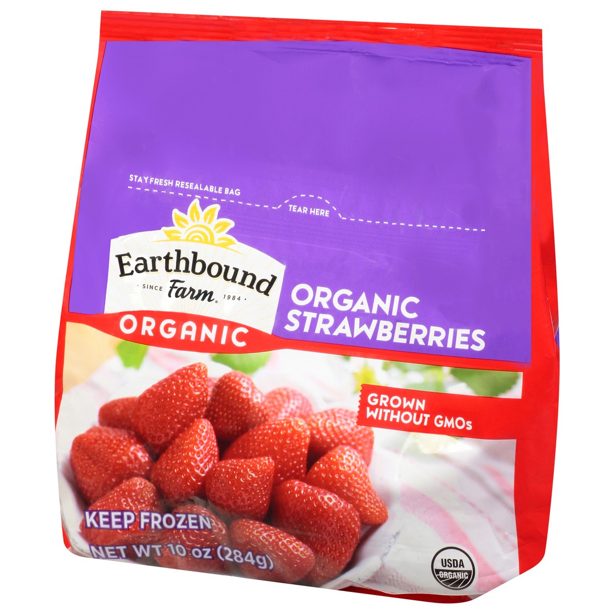 slide 12 of 12, Earthbound Farm Organic Strawberries, 10 oz