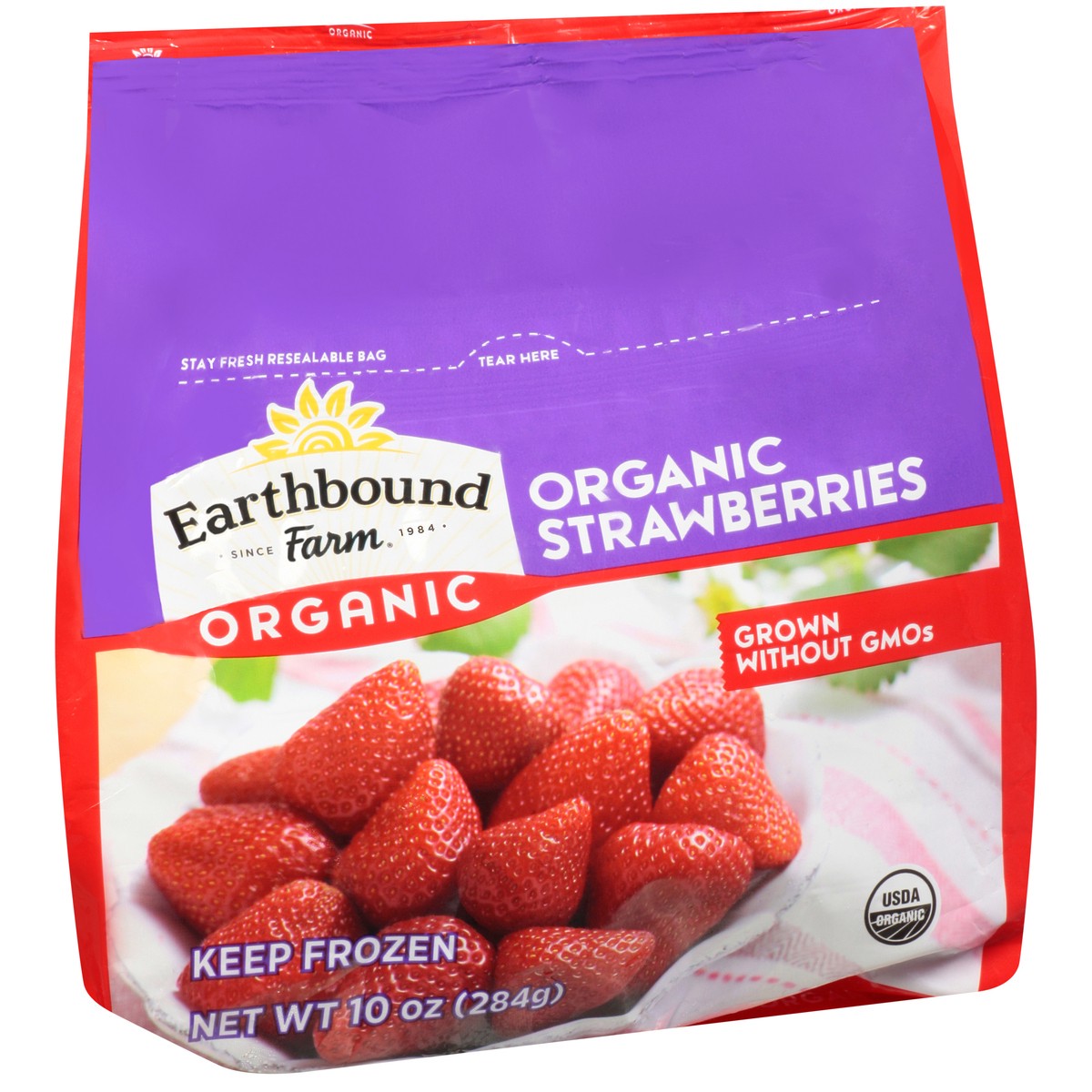 slide 11 of 12, Earthbound Farm Organic Strawberries, 10 oz