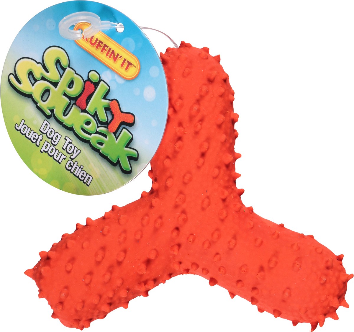 slide 5 of 12, Ruffin' It Spiky Dog Squeakers, 1 ct
