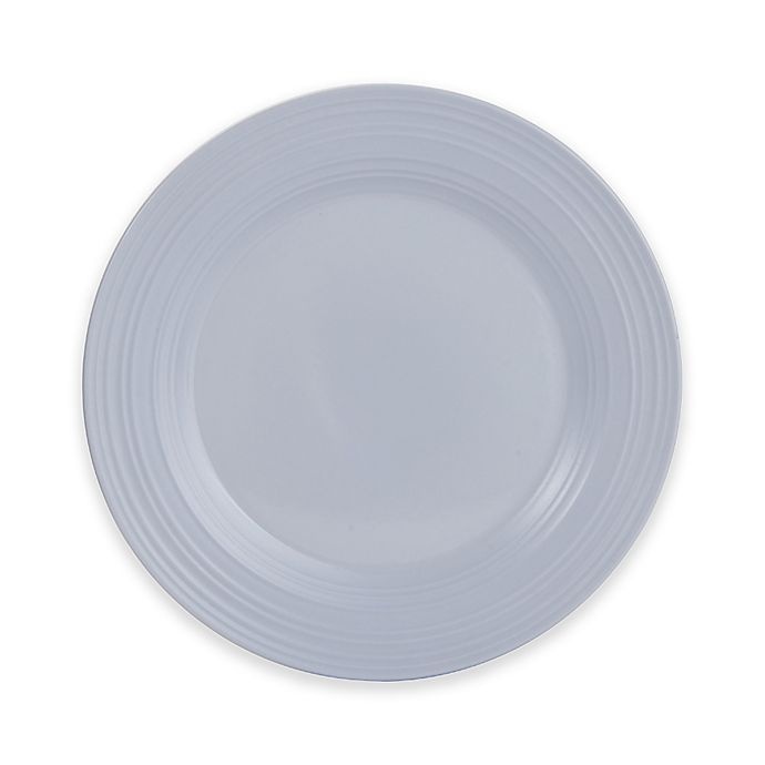 slide 1 of 1, Mikasa Swirl Round Platter - Grey, 12.5 in