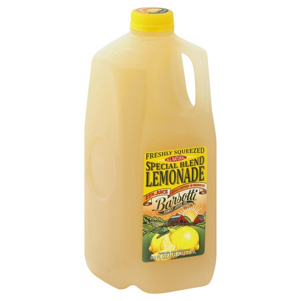 slide 1 of 1, Barsotti, Lemonade, Special Blend - 64 oz, 64 oz