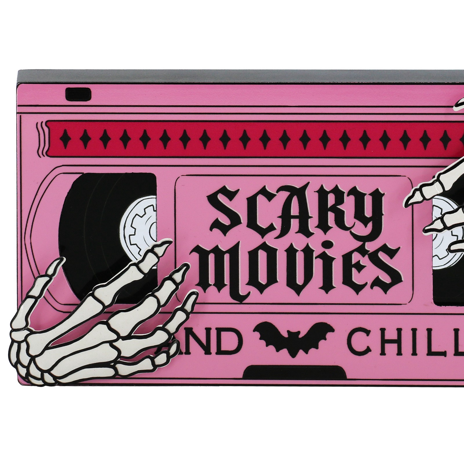 slide 3 of 4, 8" Scary Movies & Chill Block Tabletop Decor By Ashland, 8 in