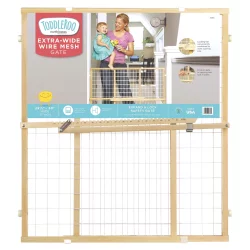 North States Extra-Wide Wire Mesh Gate
