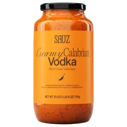 Sauz Creamy Calabrian Vodka Sauce 25 oz