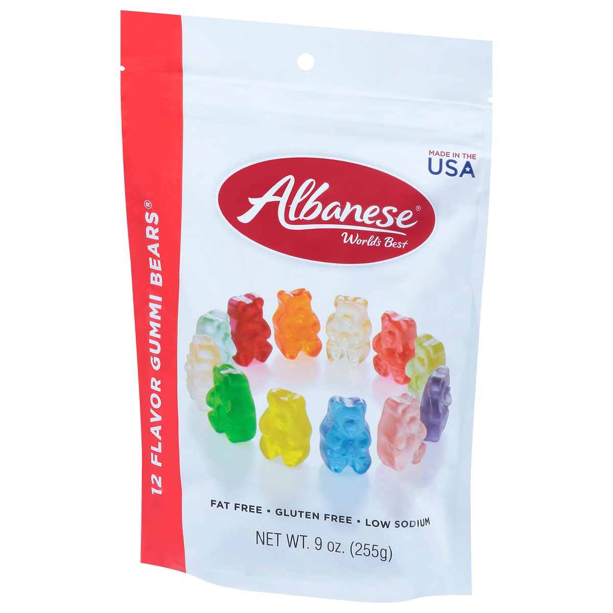 slide 3 of 11, Albanese World's Best 12 Flavor Gummi Bears, 9 oz