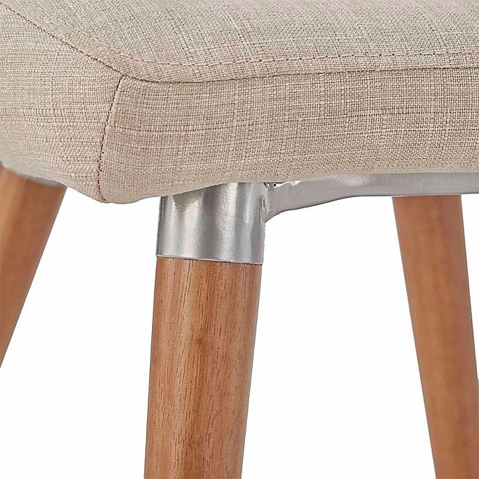 slide 3 of 4, iNSPIRE Q Soria Contoured Side Chair - Beige/Oak, 2 ct