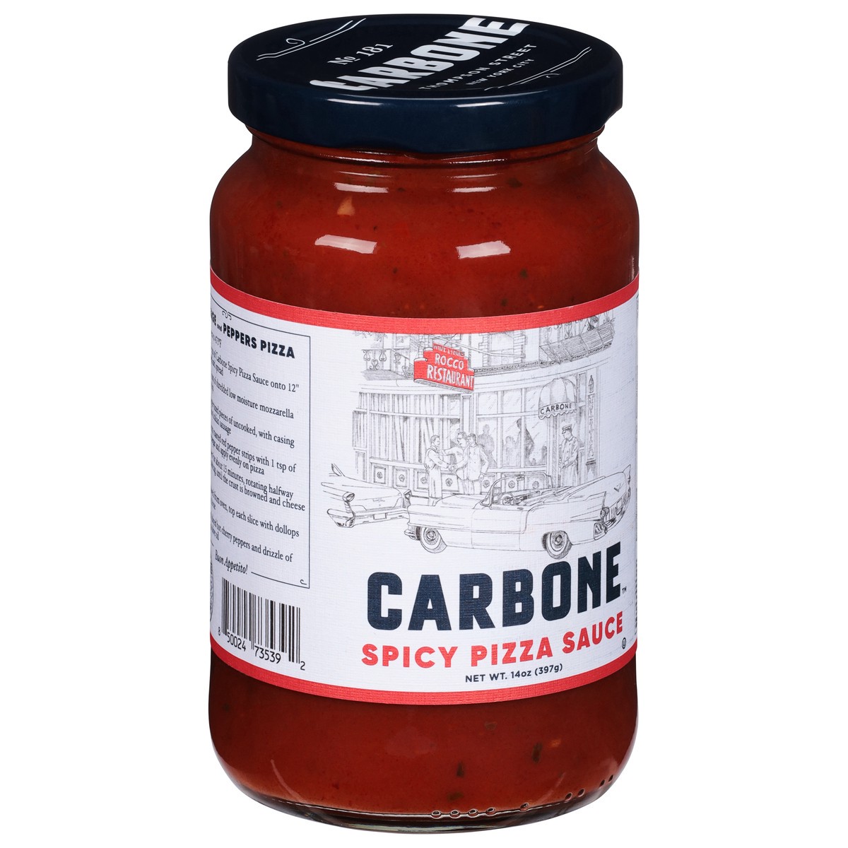 slide 8 of 14, Carbone Spicy Pizza Sauce - 14 oz, 14 oz