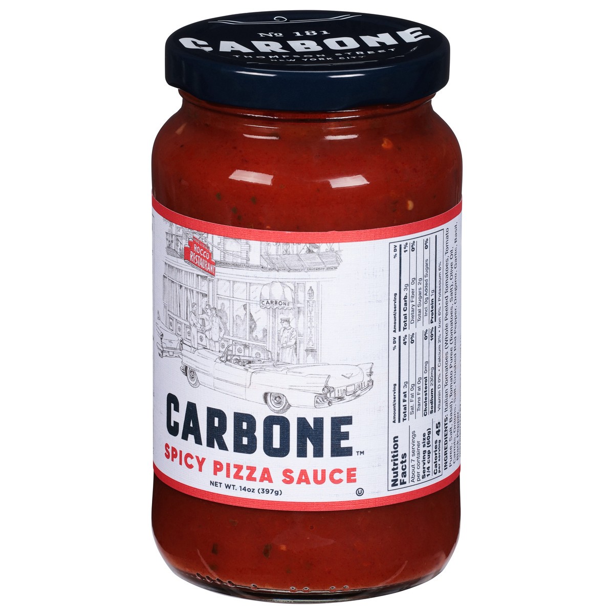 slide 10 of 14, Carbone Spicy Pizza Sauce - 14 oz, 14 oz