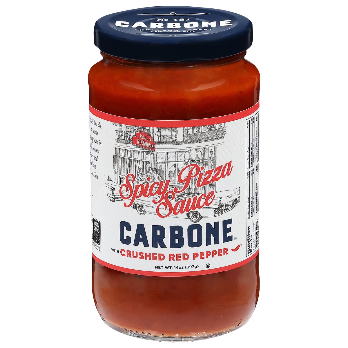 slide 1 of 14, Carbone Spicy Pizza Sauce - 14 oz, 14 oz