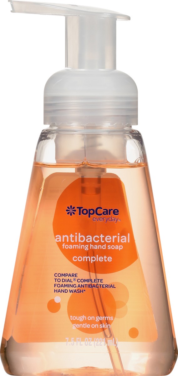 slide 1 of 9, Topcare Everyday Antibacterial Foaming Complete Hand Soap 7.5 oz Bottle, 7.5 oz