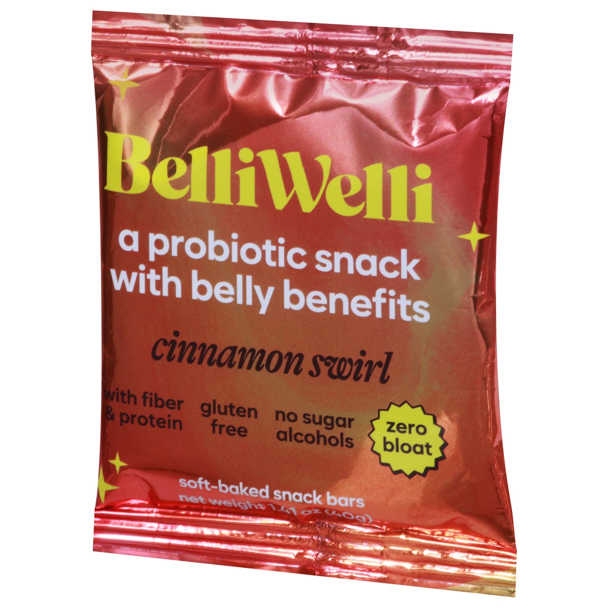 slide 5 of 9, BelliWelli Soft-Baked Cinnamon Swirl Snack Bars 1.41 oz, 1.41 oz