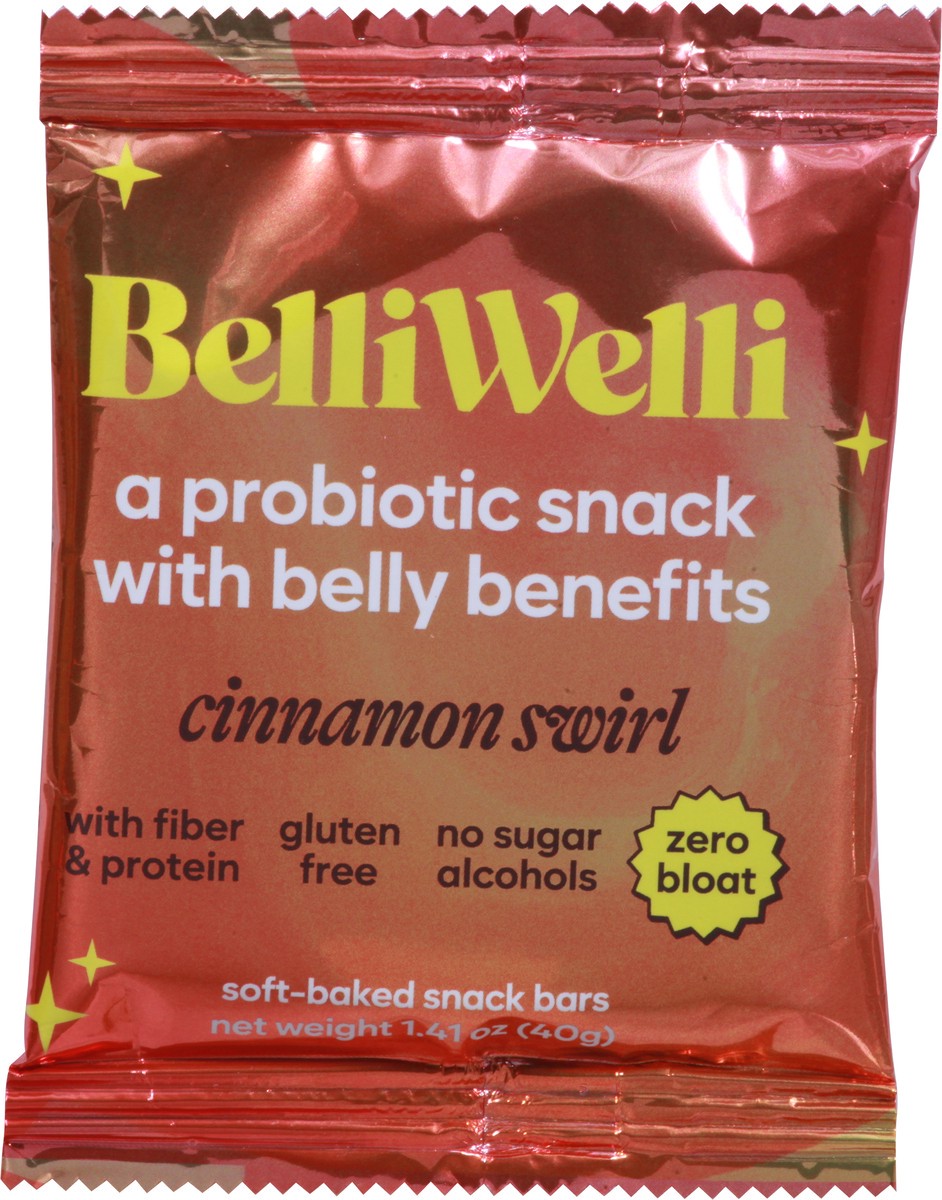 slide 2 of 9, BelliWelli Soft-Baked Cinnamon Swirl Snack Bars 1.41 oz, 1.41 oz