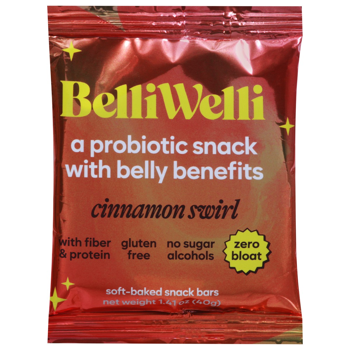 slide 1 of 9, BelliWelli Soft-Baked Cinnamon Swirl Snack Bars 1.41 oz, 1.41 oz