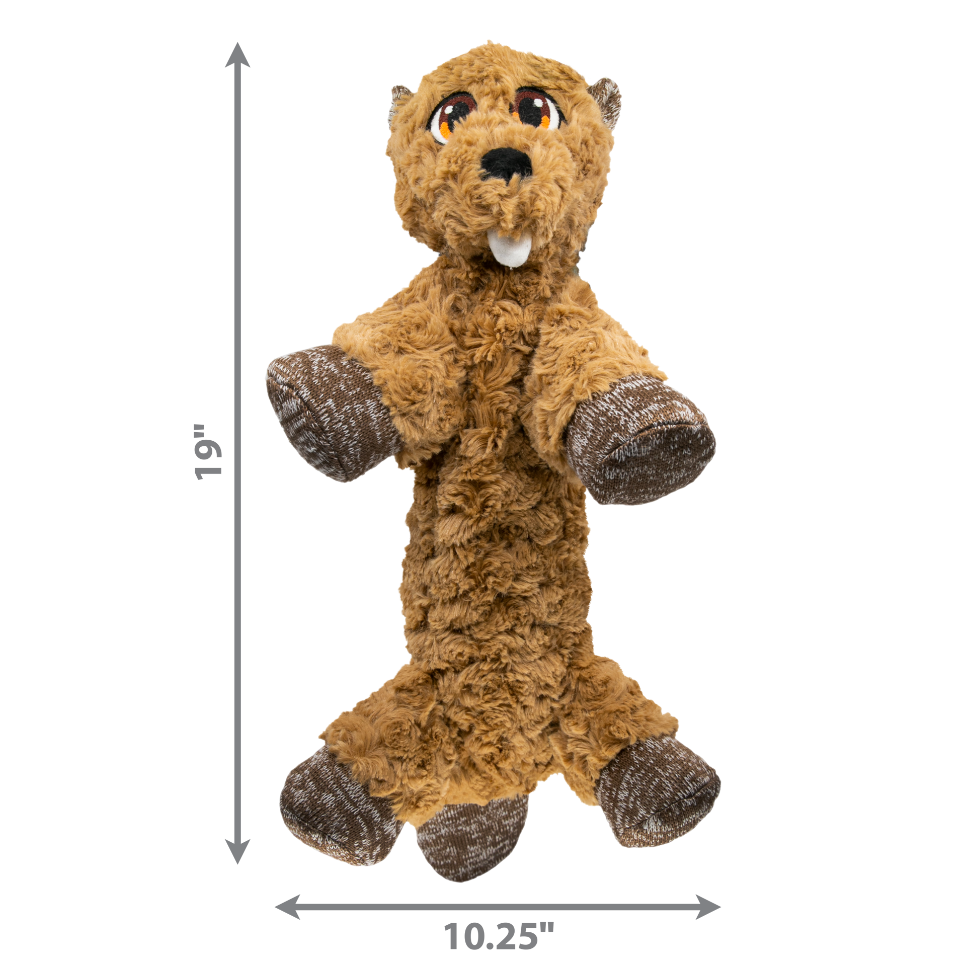 slide 3 of 4, KONG Low Stuff Beaver Med, 1 ct