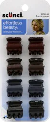 Scünci Jaw Clips - 8 ct