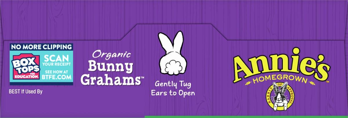 slide 12 of 14, Annie's Organic Bunny Grahams Snacks, Chocolate Chip, 7.5 oz, 7.5 oz