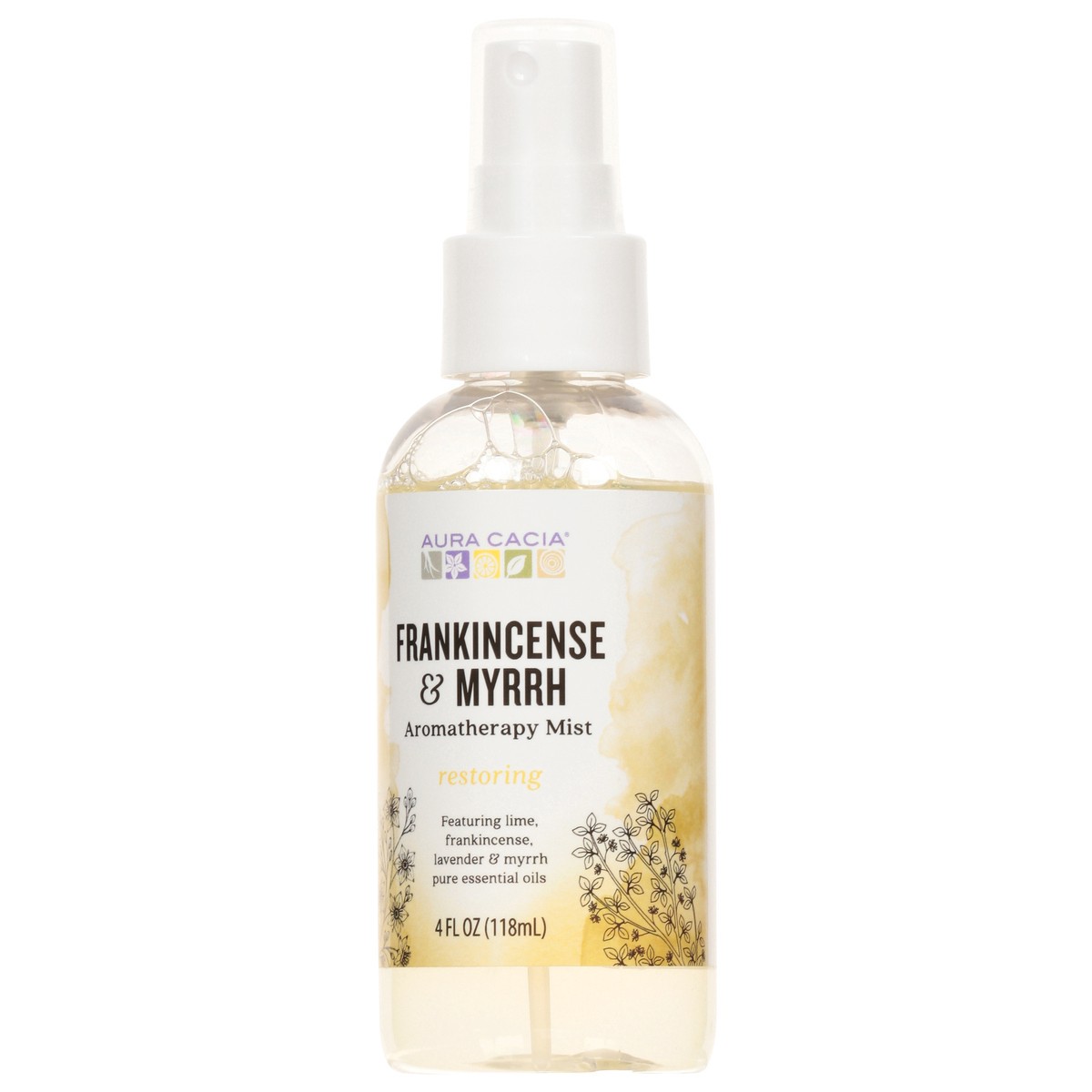 slide 9 of 9, Aura Cacia Frankincense Myrrh Mist, 4 oz