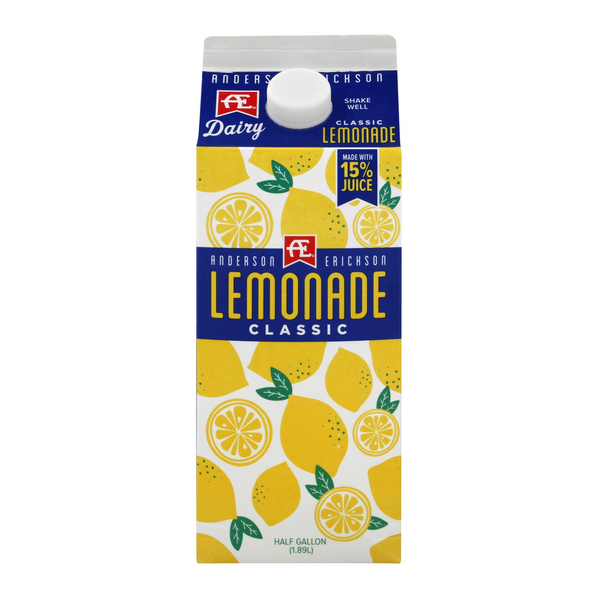 slide 1 of 1, AE Dairy Lemonade, 64 fl oz