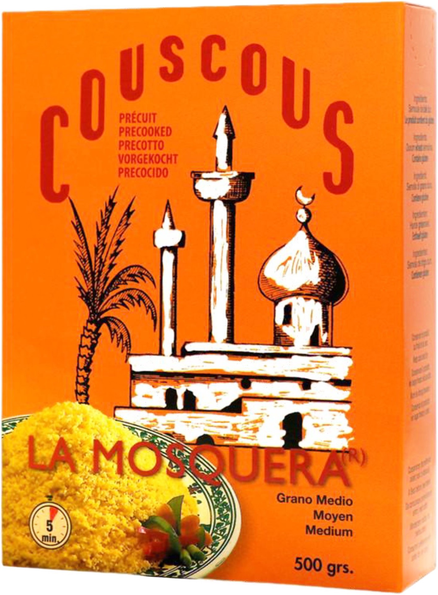 slide 1 of 1, La Mosquera Medium Plain Couscous, 17.6 oz