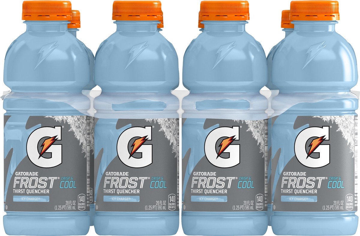 slide 2 of 2, Gatorade Frost 8 Pack Icy Charge Thirst Quencher 8 ea, 8 ct