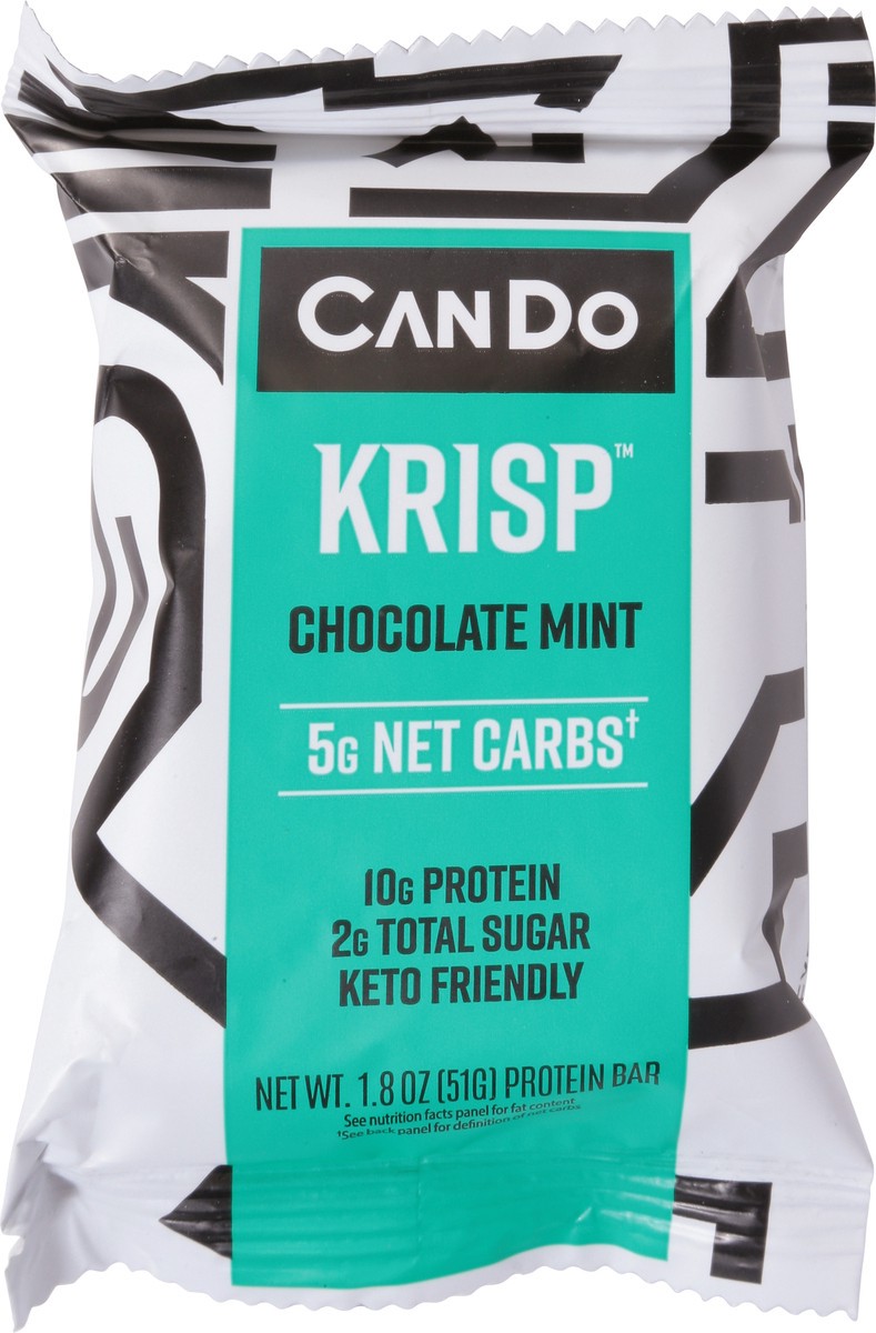 slide 6 of 9, Keto Crisp Choc Mint Keto Bar, 1.8 oz