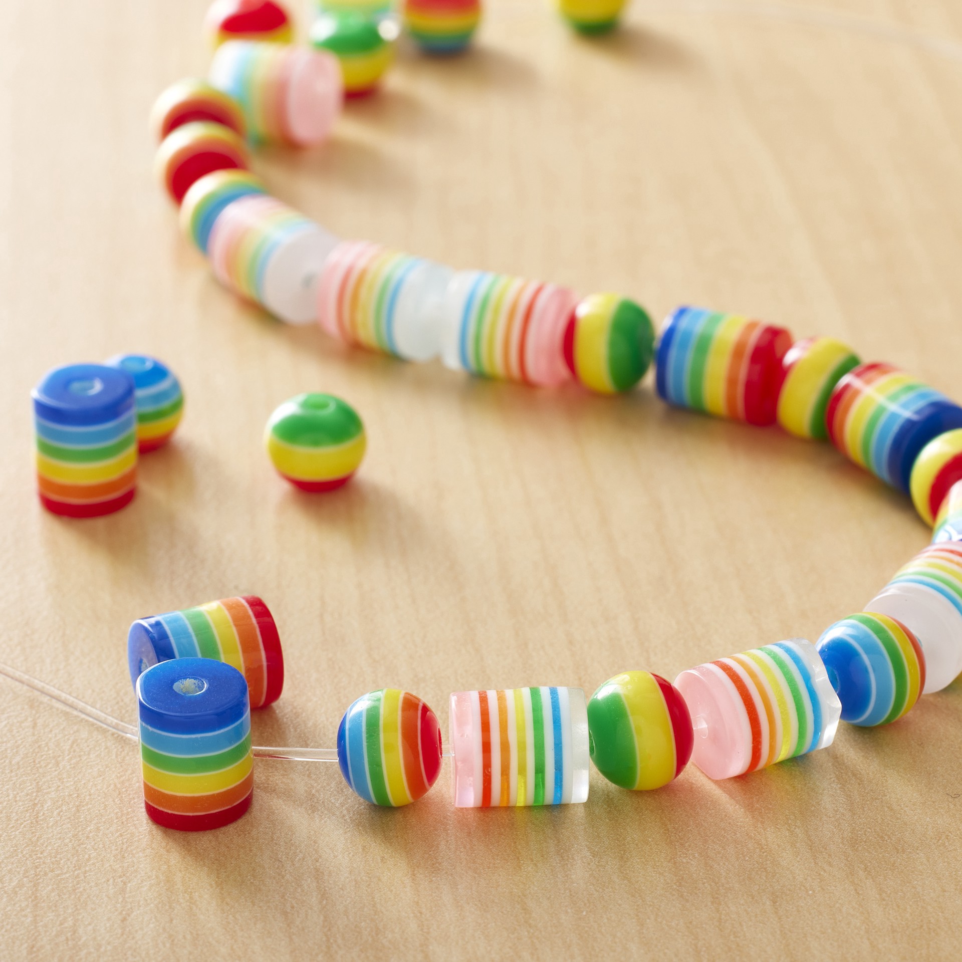 slide 3 of 3, Mixed Rainbow Craft Beads By Creatology, 280ct., 280 ct