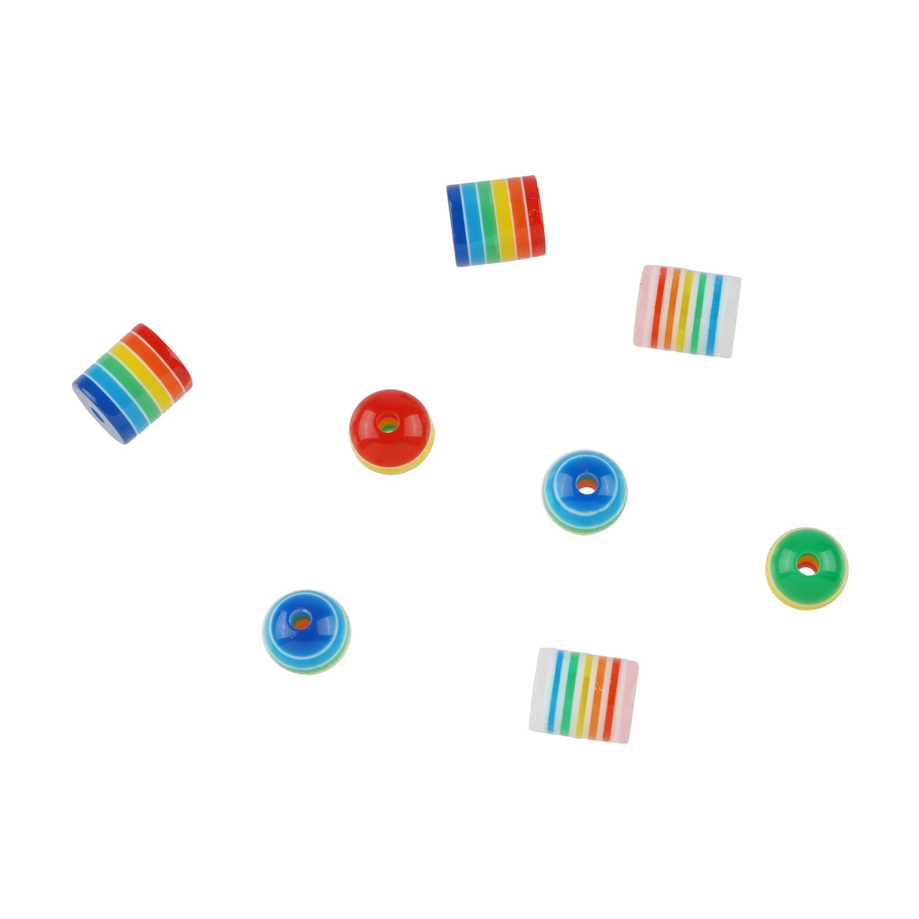 slide 2 of 3, Mixed Rainbow Craft Beads By Creatology, 280ct., 280 ct