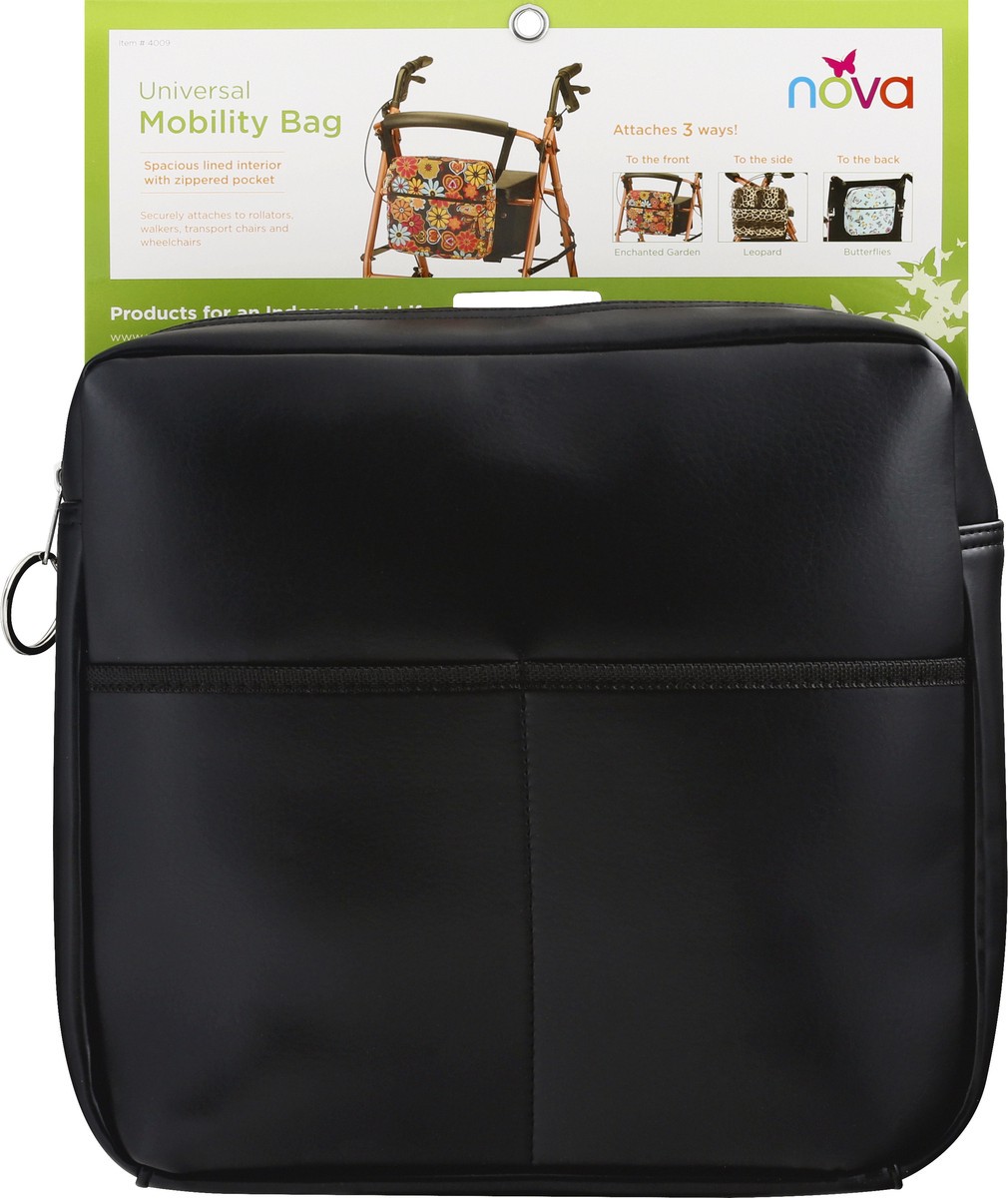 slide 5 of 9, Nova Universal Walker Bag - Black, 1 ct