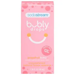 SodaStream Grapefruit Bubly Drops 1.36 fl oz