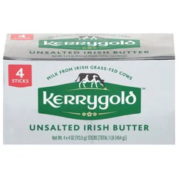 Kerrygold Pure Irish Salted Butter 4 ea