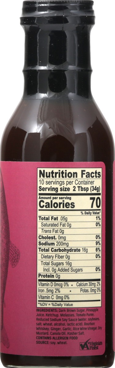 slide 8 of 13, Ashman House Salmon Bourbon Teriyaki Marniade, 12 oz