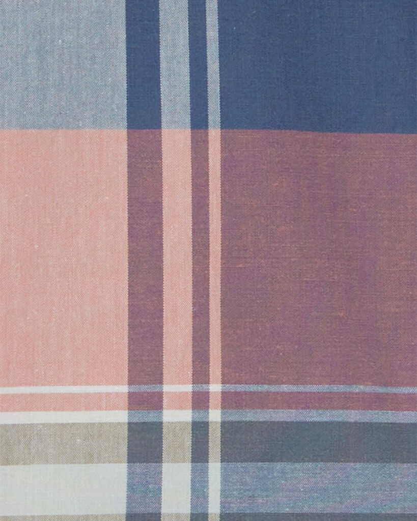 slide 2 of 3, Oshkosh Baby Plaid Button-Front Shirt Multi 12M, 1 ct