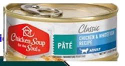 Chicken Soup For The Soul Chicken & Whitefish Pâté Canned Cat Food