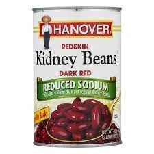 Hanover Reduced Sodium Dark Red Kidney Beans