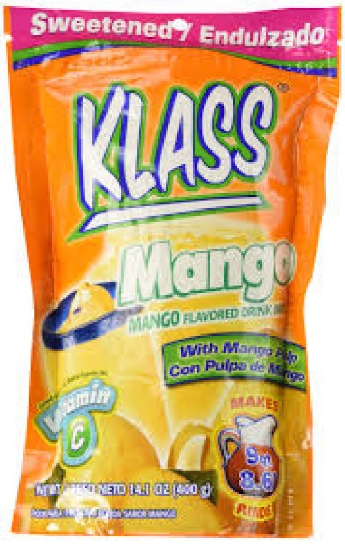 slide 1 of 1, Klass Arbol Frutal Mango Drink Mix - 14.1 oz, 14.1 oz