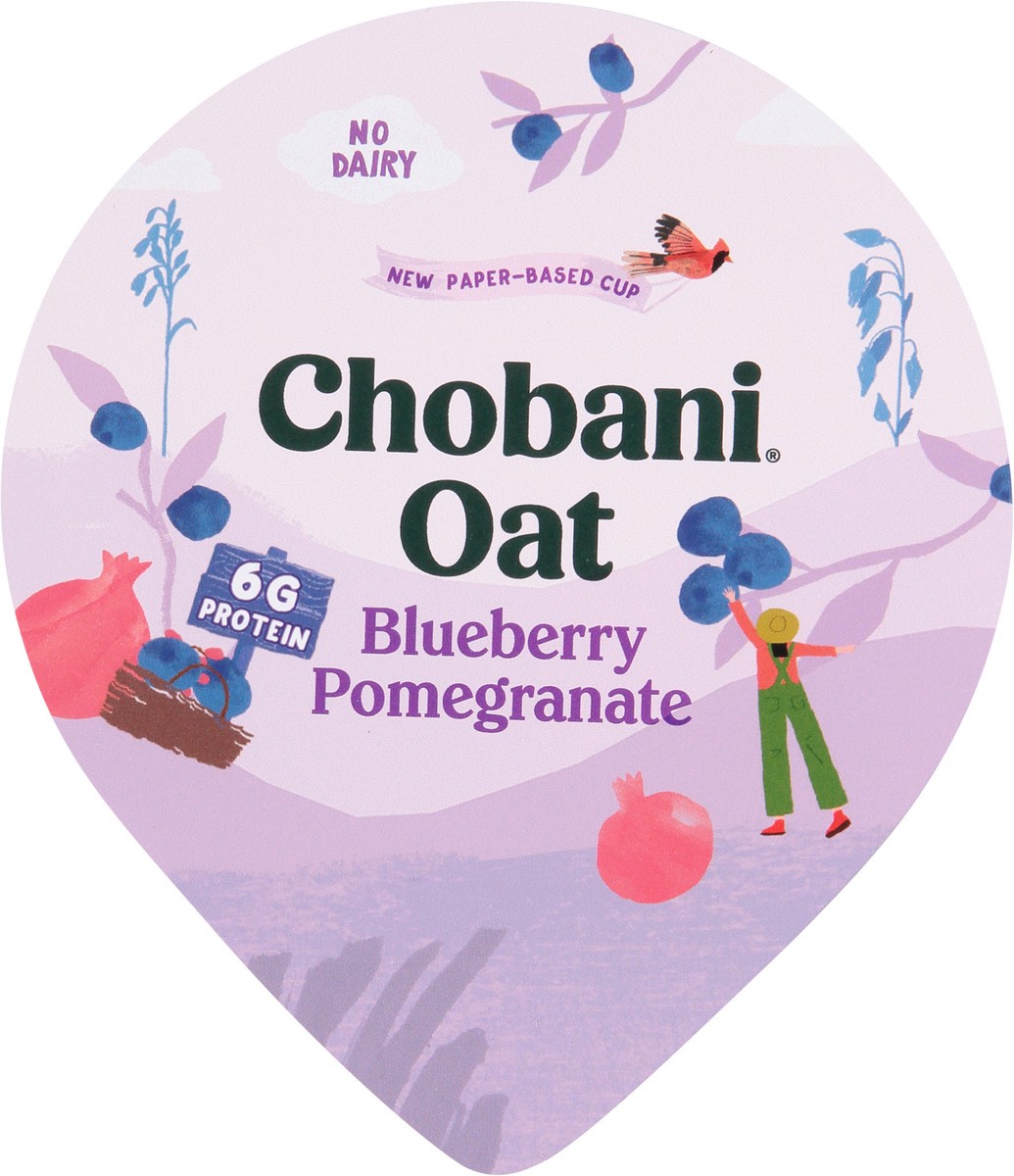 slide 12 of 14, Chobani Blueberry Pomeg Oat Yogurt, 5.3 oz