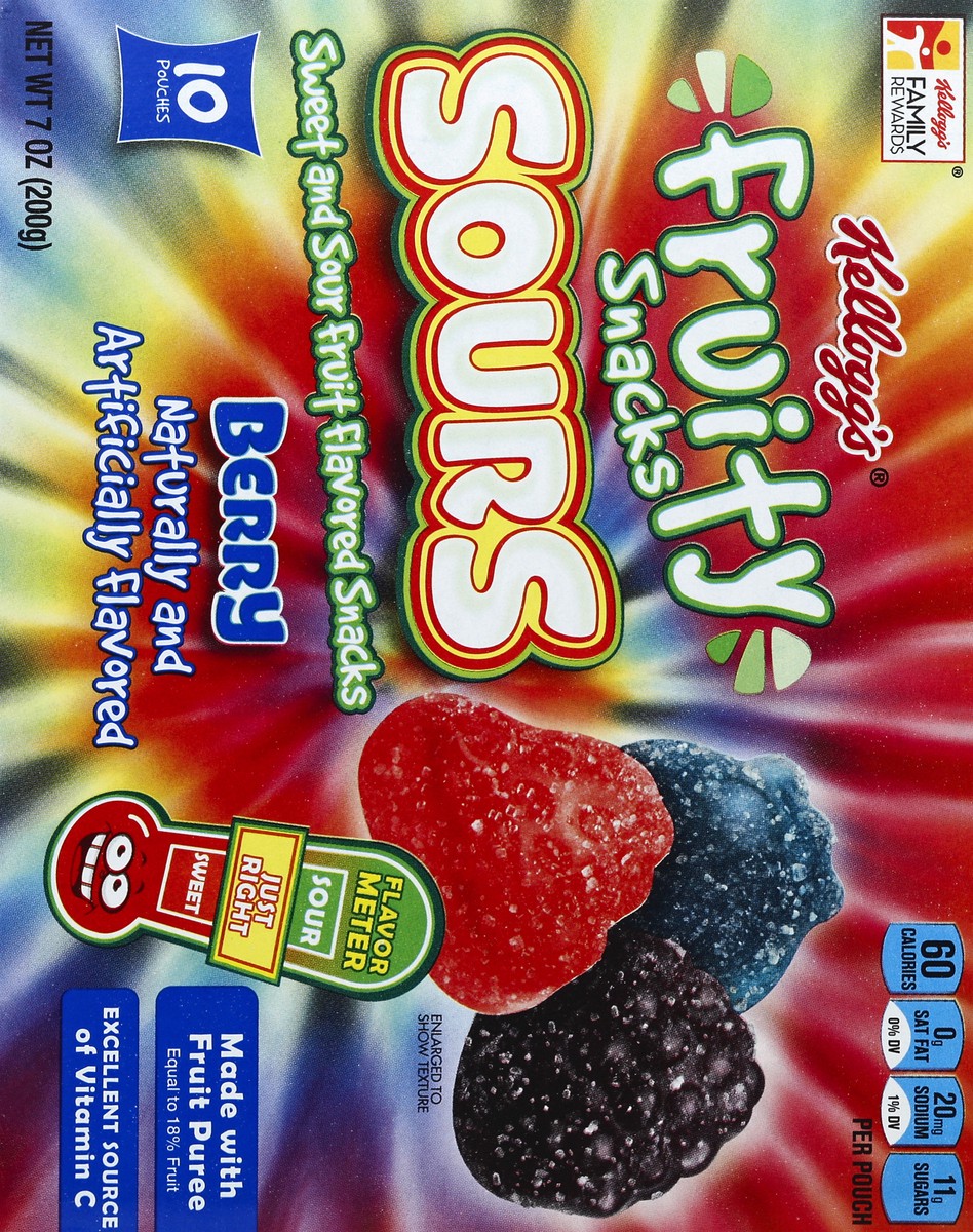 slide 5 of 8, Kellogg's Fruity Snacks 10 ea, 10 ct