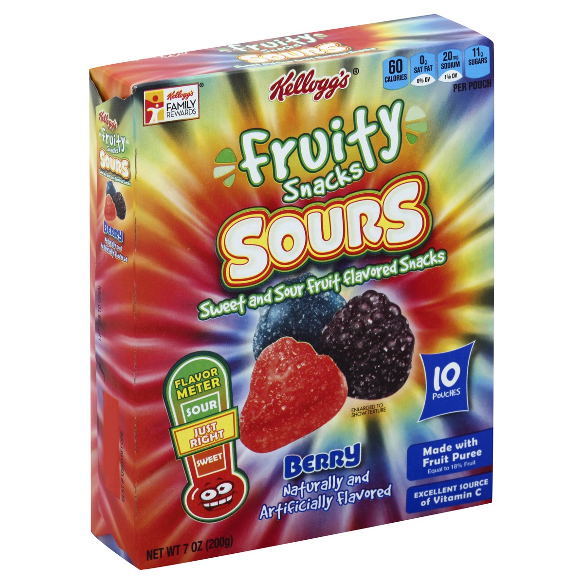 slide 8 of 8, Kellogg's Fruity Snacks 10 ea, 10 ct