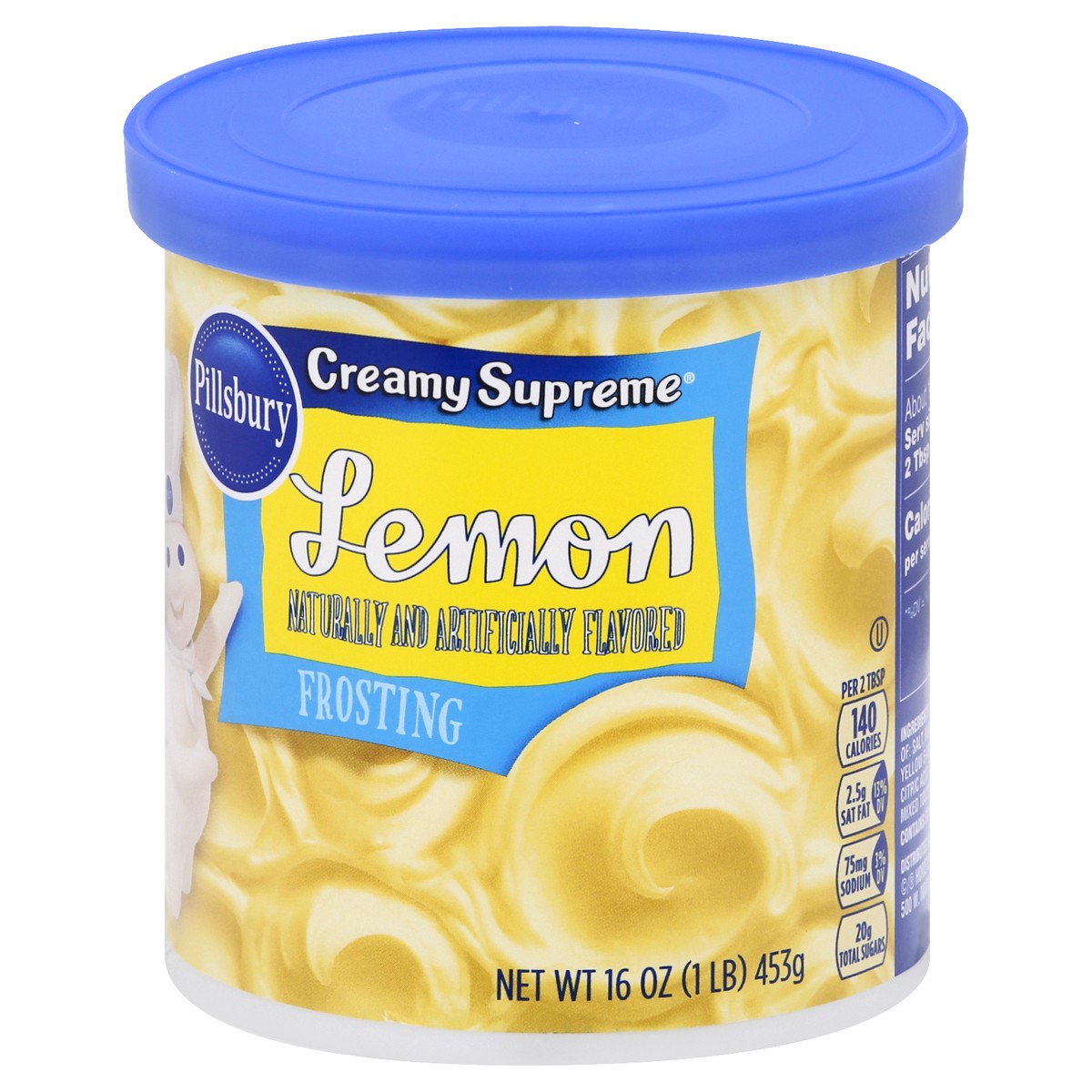 slide 3 of 10, Pillsbury Ready To Serve Cream Lemon Frosting, 16 oz