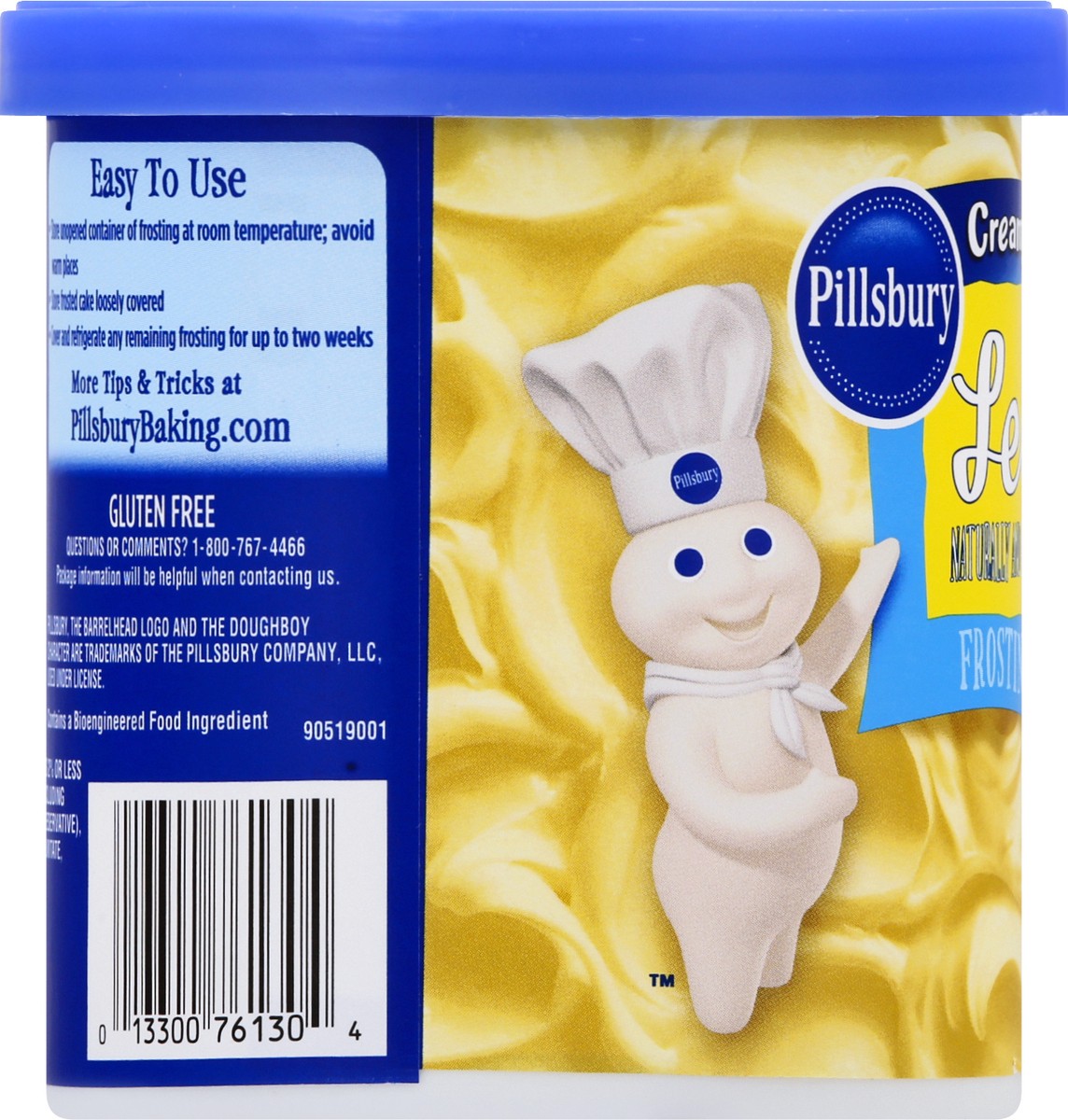 slide 7 of 10, Pillsbury Ready To Serve Cream Lemon Frosting, 16 oz