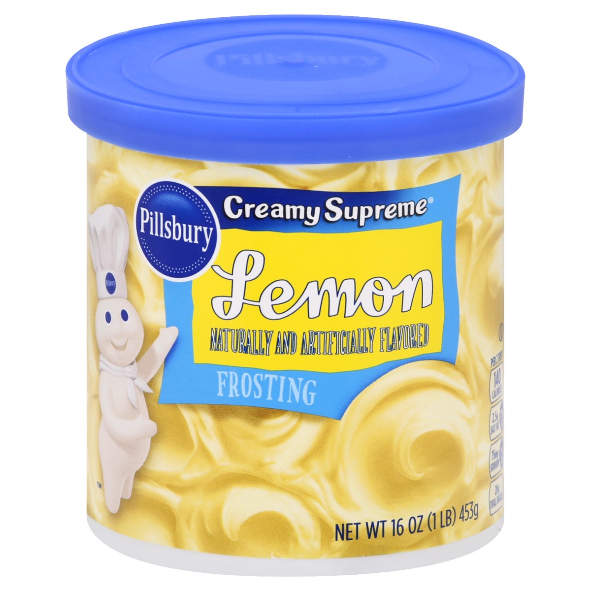 slide 1 of 10, Pillsbury Ready To Serve Cream Lemon Frosting, 16 oz