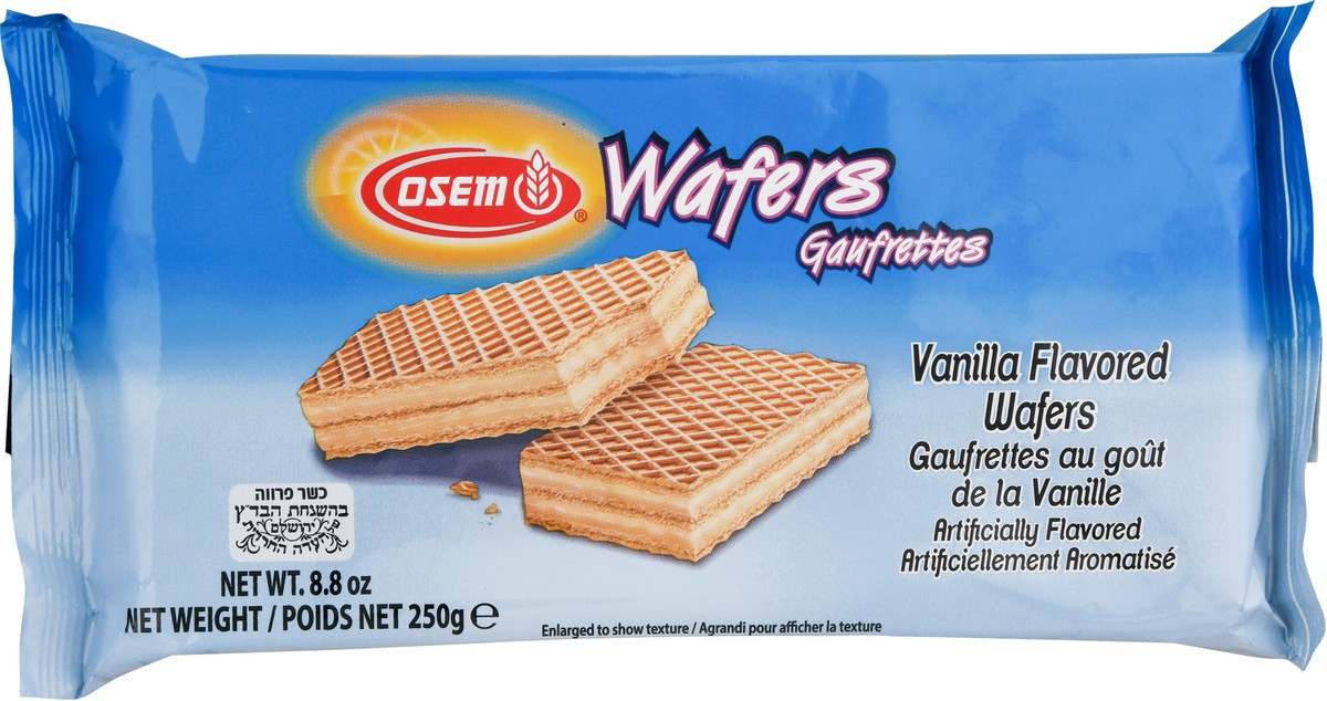 slide 2 of 14, Osem Vanilla Flavour Wafers 8.8 oz, 8.8 oz