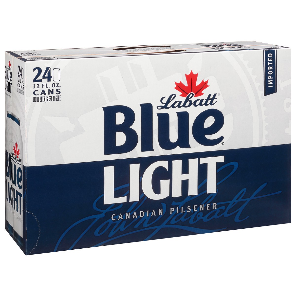 slide 8 of 13, Labatt Blue Light Canadian Pilsener Beer - 24pk/12oz Cans, 24 ct; 12 fl oz