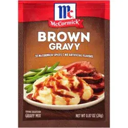 McCormick Brown Gravy Mix .87oz