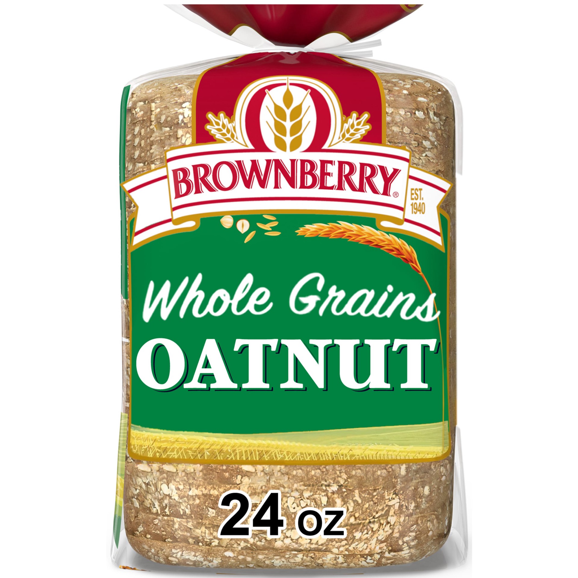 slide 1 of 44, Brownberry Oatnut Bread, 24 oz, Multigrain Bread, Bag, 24 oz