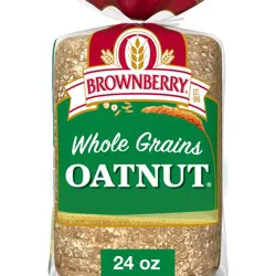 Brownberry Oatnut Bread, 24 oz, Multigrain Bread, Bag